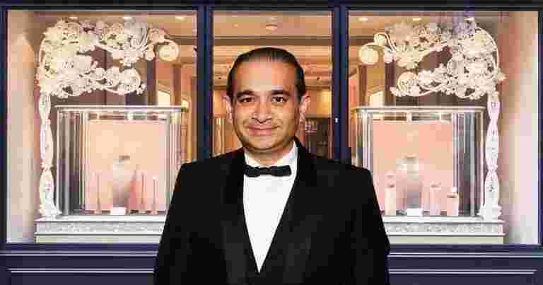 英国当局位于英国的Nirav Modi，告知印度，政府说